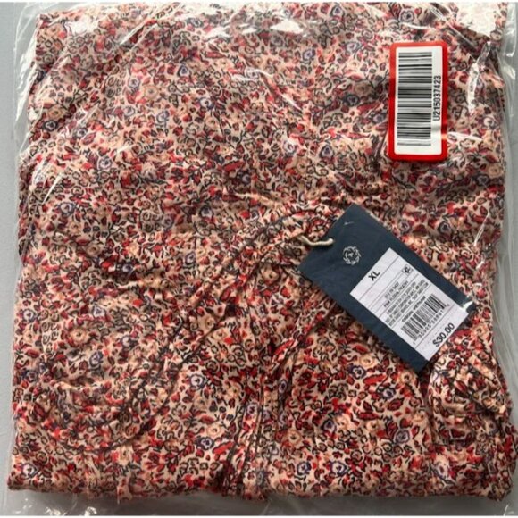 Universal Thread Women's Sleeveless Short Pintuck Dress Pink Floral XL - Picture 6 of 7